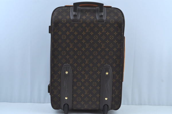 Authentic Louis Vuitton Monogram Pegase 55 Travel Suitcase M23294 LV K8809