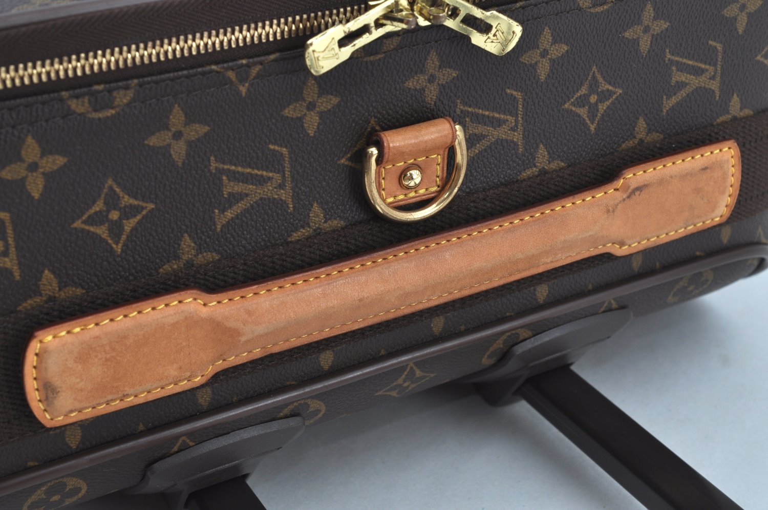 Authentic Louis Vuitton Monogram Pegase 55 Travel Suitcase M23294 LV K8809