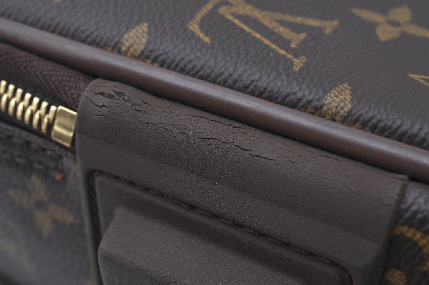 Authentic Louis Vuitton Monogram Pegase 55 Travel Suitcase M23294 LV K8809