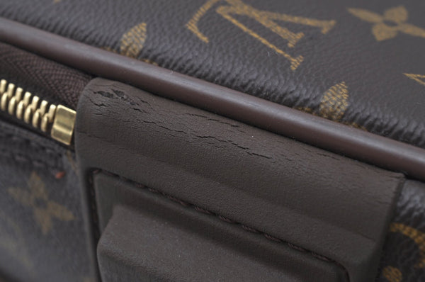 Authentic Louis Vuitton Monogram Pegase 55 Travel Suitcase M23294 LV K8809