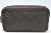 Authentic Louis Vuitton Monogram Pochette Sport Clutch Hand Bag LV Junk K8827