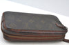 Authentic Louis Vuitton Monogram Pochette Sport Clutch Hand Bag LV Junk K8827