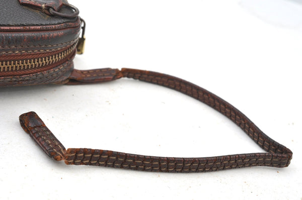 Authentic Louis Vuitton Monogram Pochette Sport Clutch Hand Bag LV Junk K8827