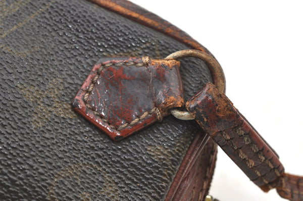 Authentic Louis Vuitton Monogram Pochette Sport Clutch Hand Bag LV Junk K8827