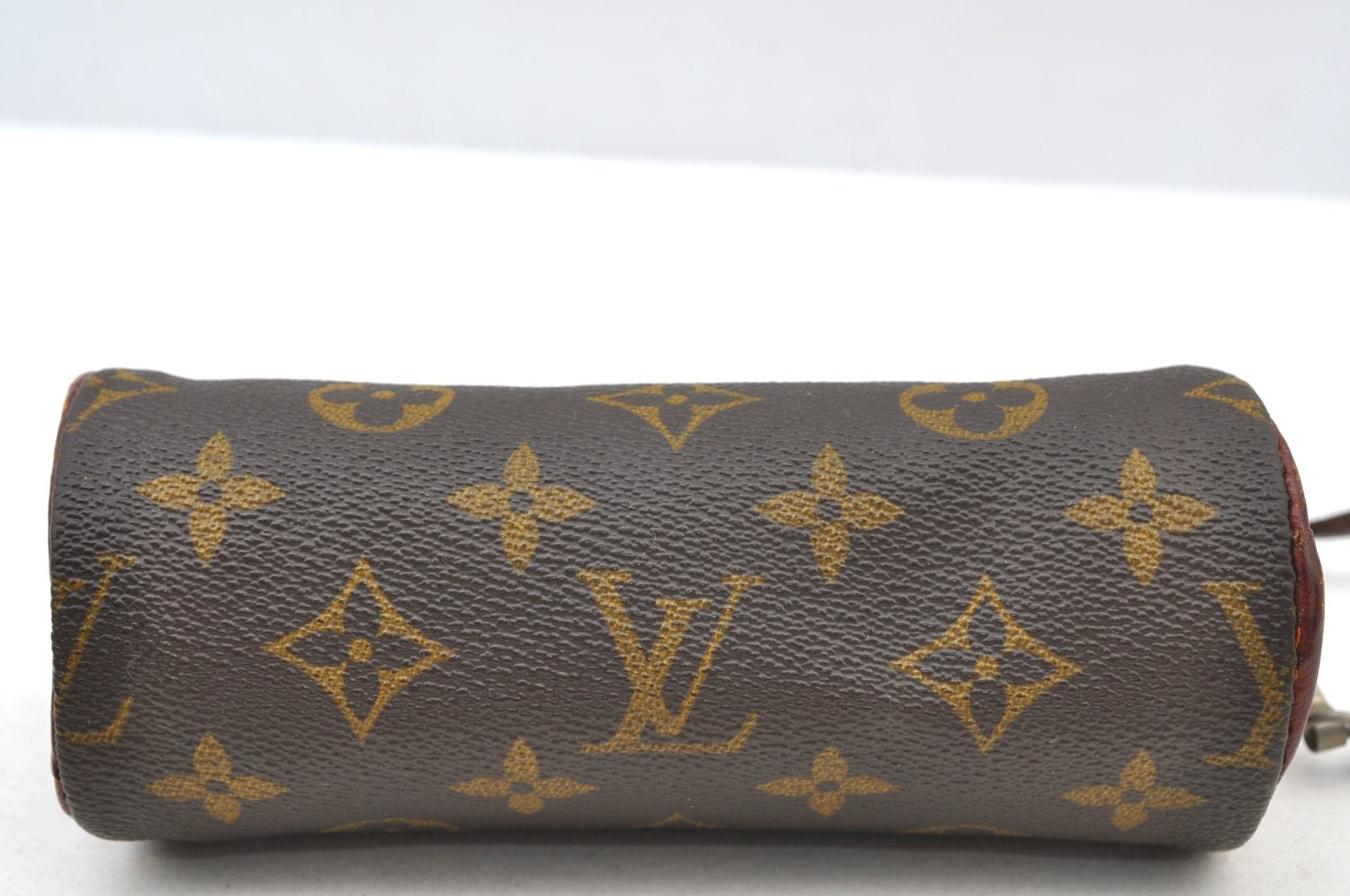 Authentic Louis Vuitton Monogram Papillon Pouch Old Model LV Junk K8828