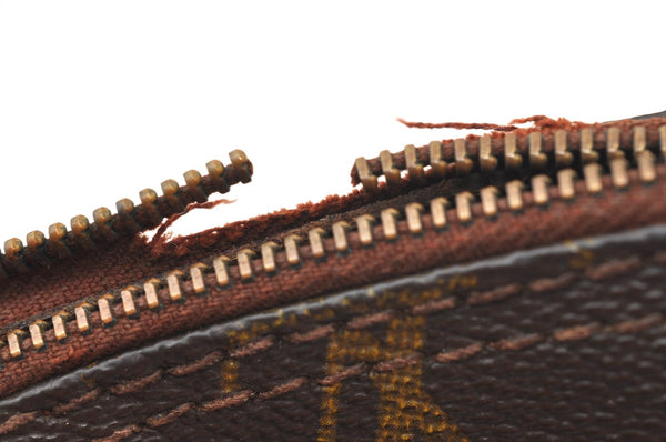 Authentic Louis Vuitton Monogram Papillon Pouch Old Model LV Junk K8828