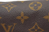 Authentic Louis Vuitton Monogram Papillon Pouch Old Model LV Junk K8828