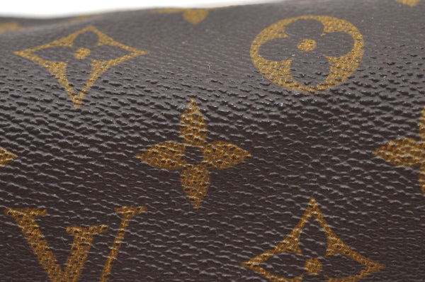 Authentic Louis Vuitton Monogram Papillon Pouch Old Model LV Junk K8828