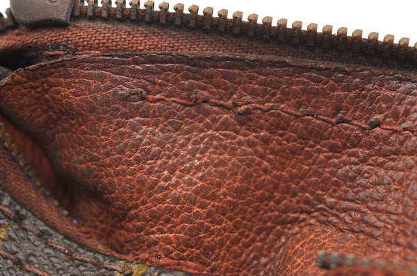 Authentic Louis Vuitton Monogram Papillon Pouch Old Model LV Junk K8828