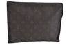 Auth Louis Vuitton Monogram Poche Toilette 26 Cosmetics Pouch Old Model LV K8829