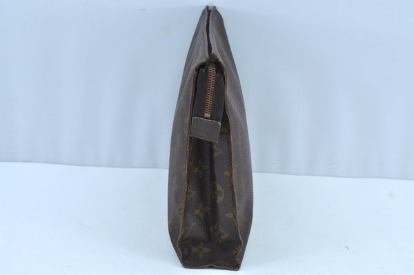 Auth Louis Vuitton Monogram Poche Toilette 26 Cosmetics Pouch Old Model LV K8829