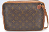 Authentic Louis Vuitton Monogram Pochette Sport Clutch Bag Old Model Junk K8830