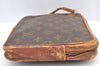 Authentic Louis Vuitton Monogram Pochette Sport Clutch Bag Old Model Junk K8830