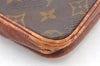 Authentic Louis Vuitton Monogram Pochette Sport Clutch Bag Old Model Junk K8830