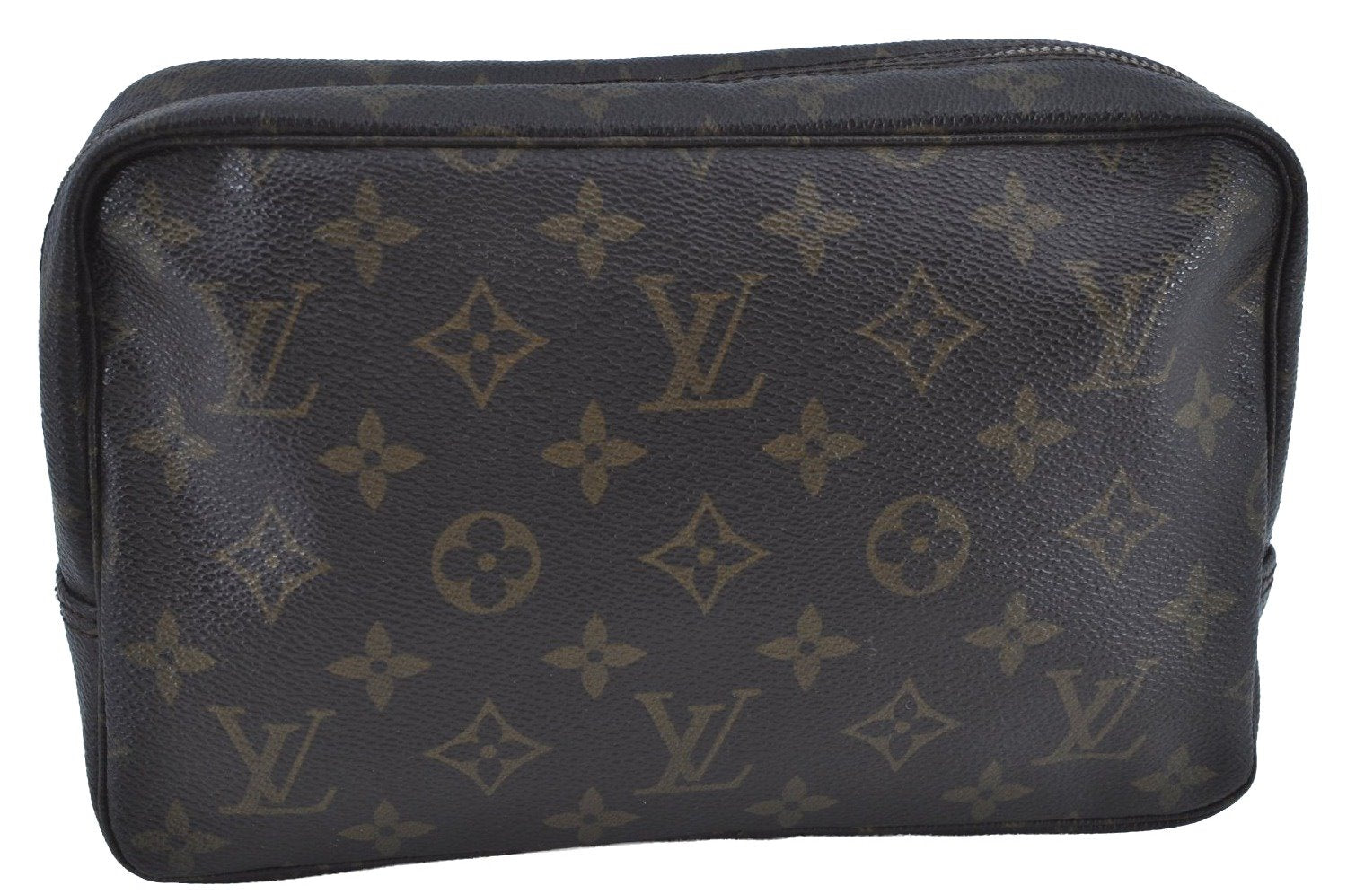 Auth Louis Vuitton Monogram Trousse Toilette 23 Clutch Bag M47524 Junk K8833
