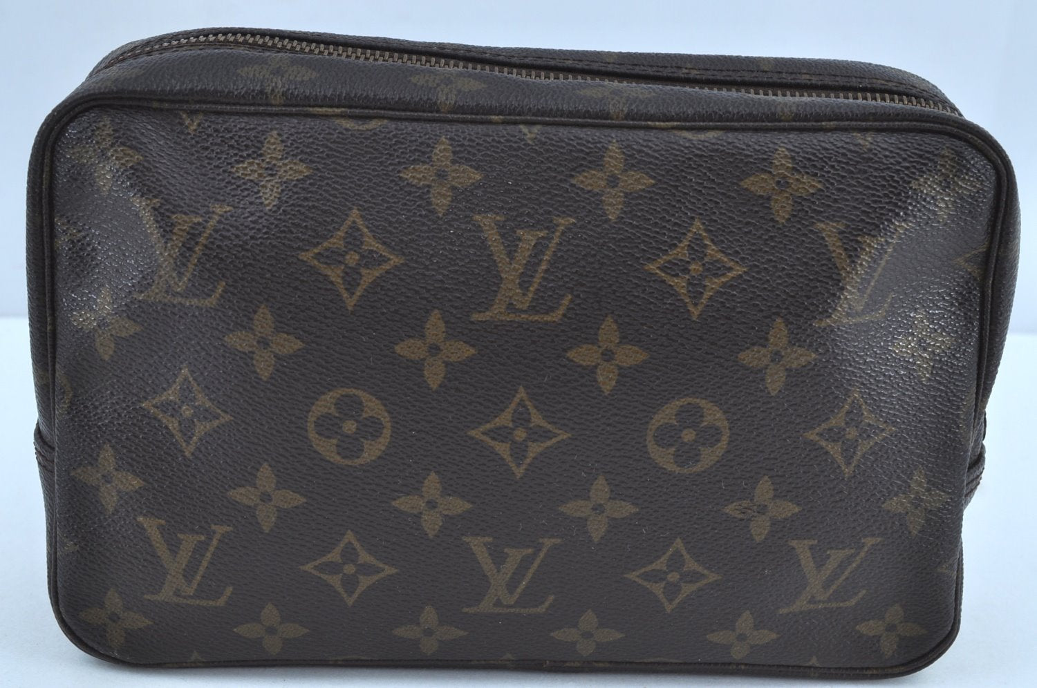 Auth Louis Vuitton Monogram Trousse Toilette 23 Clutch Bag M47524 Junk K8833