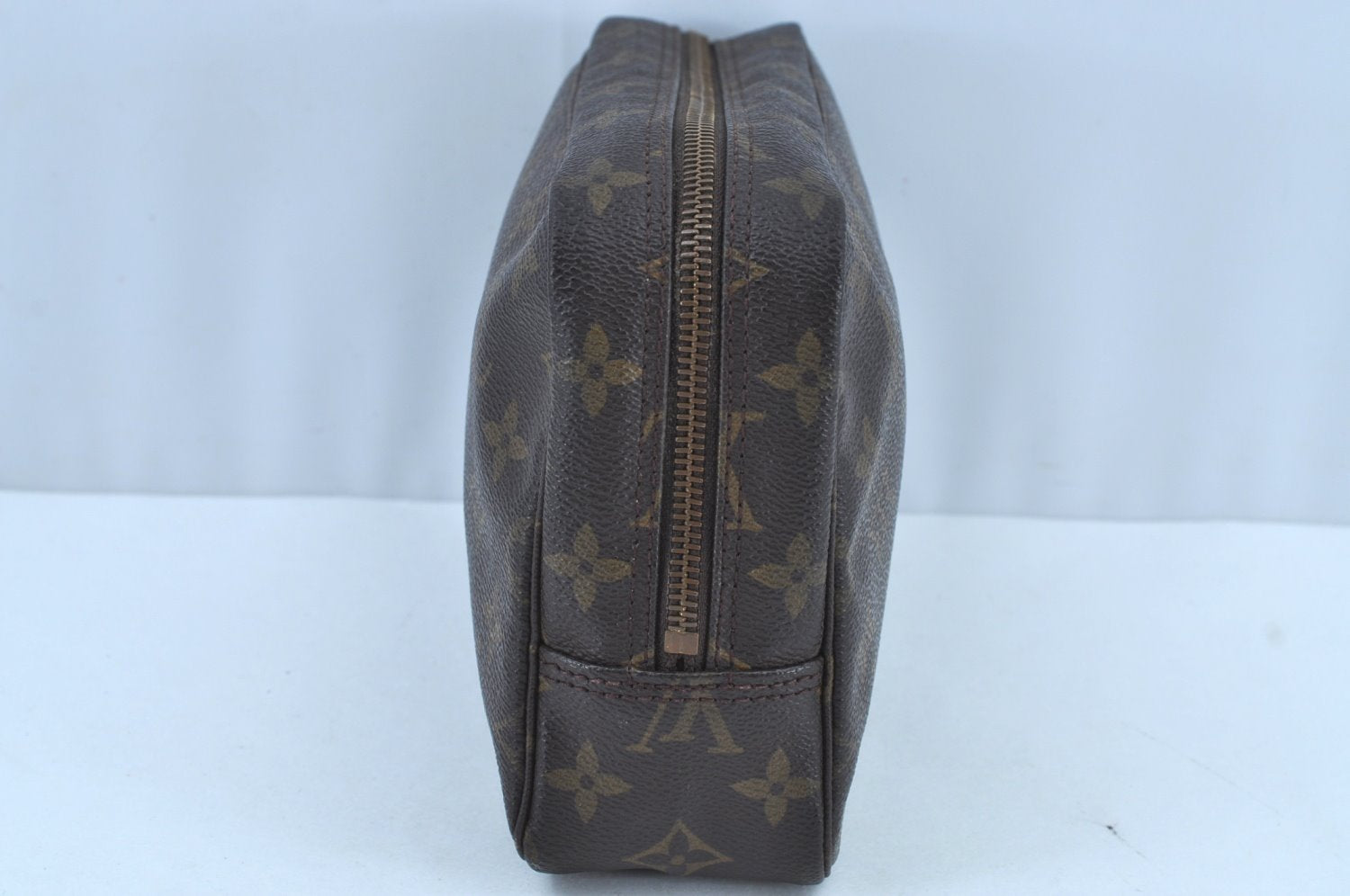 Auth Louis Vuitton Monogram Trousse Toilette 23 Clutch Bag M47524 Junk K8833