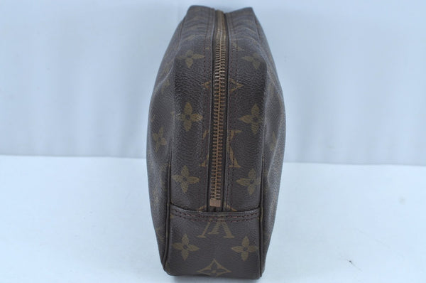 Auth Louis Vuitton Monogram Trousse Toilette 23 Clutch Bag M47524 Junk K8833