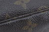 Auth Louis Vuitton Monogram Trousse Toilette 23 Clutch Bag M47524 Junk K8833