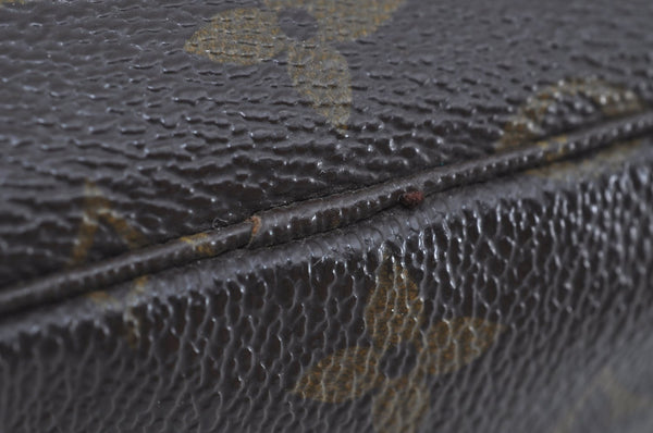 Auth Louis Vuitton Monogram Trousse Toilette 23 Clutch Bag M47524 Junk K8833