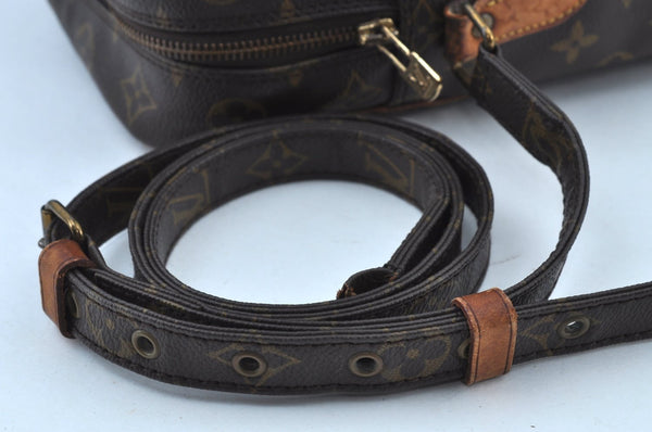 Authentic Louis Vuitton Monogram Danube MM Shoulder Cross Bag M45264 Junk K8837