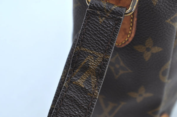 Authentic Louis Vuitton Monogram Danube MM Shoulder Cross Bag M45264 Junk K8837