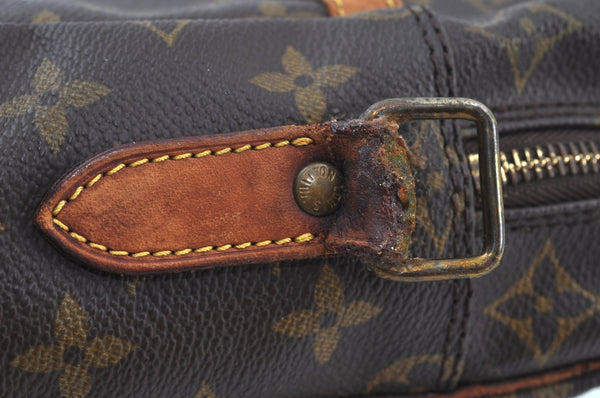 Authentic Louis Vuitton Monogram Danube MM Shoulder Cross Bag M45264 Junk K8837