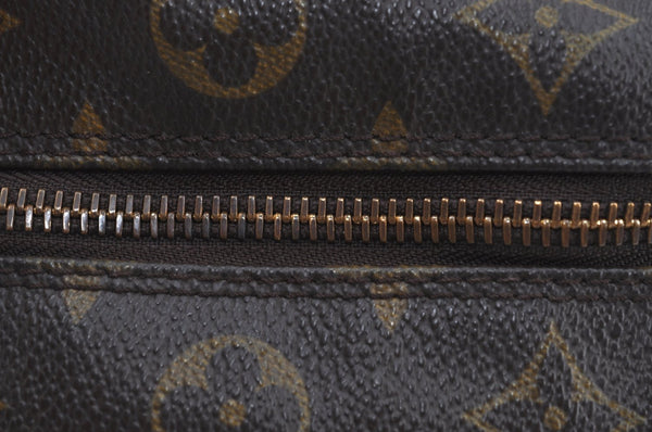 Authentic Louis Vuitton Monogram Danube MM Shoulder Cross Bag M45264 Junk K8837