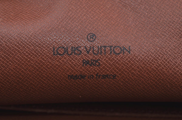 Authentic Louis Vuitton Monogram Danube MM Shoulder Cross Bag M45264 Junk K8837