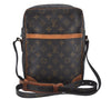 Authentic Louis Vuitton Monogram Danube MM Shoulder Cross Bag M45264 LV K8853