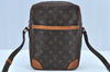 Authentic Louis Vuitton Monogram Danube MM Shoulder Cross Bag M45264 LV K8853