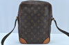 Authentic Louis Vuitton Monogram Danube MM Shoulder Cross Bag M45264 LV K8853