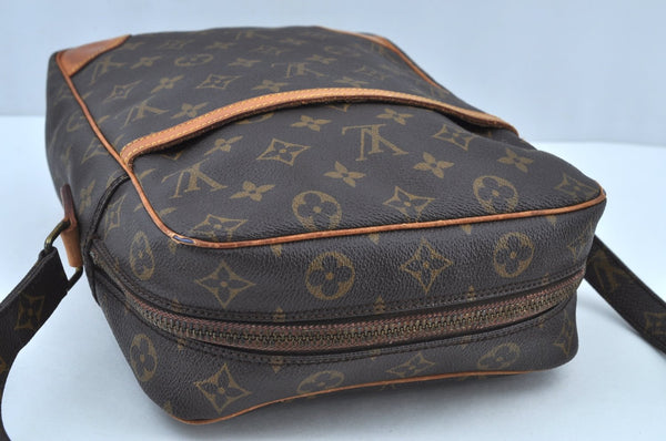 Authentic Louis Vuitton Monogram Danube MM Shoulder Cross Bag M45264 LV K8853