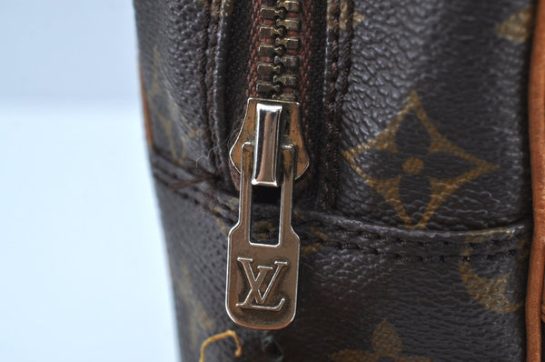 Authentic Louis Vuitton Monogram Danube MM Shoulder Cross Bag M45264 LV K8853