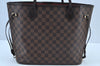 Authentic Louis Vuitton Damier Neverfull MM Shoulder Tote Bag N41358 LV K8854