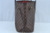 Authentic Louis Vuitton Damier Neverfull MM Shoulder Tote Bag N41358 LV K8854