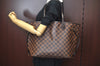 Authentic Louis Vuitton Damier Neverfull MM Shoulder Tote Bag N41358 LV K8854