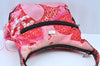 Authentic GUCCI Shoulder Hand Bag Purse Nylon Leather Pink Junk K8861