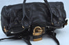 Authentic Chloe Paddington Vintage Leather Shoulder Hand Bag Purse Black K8868