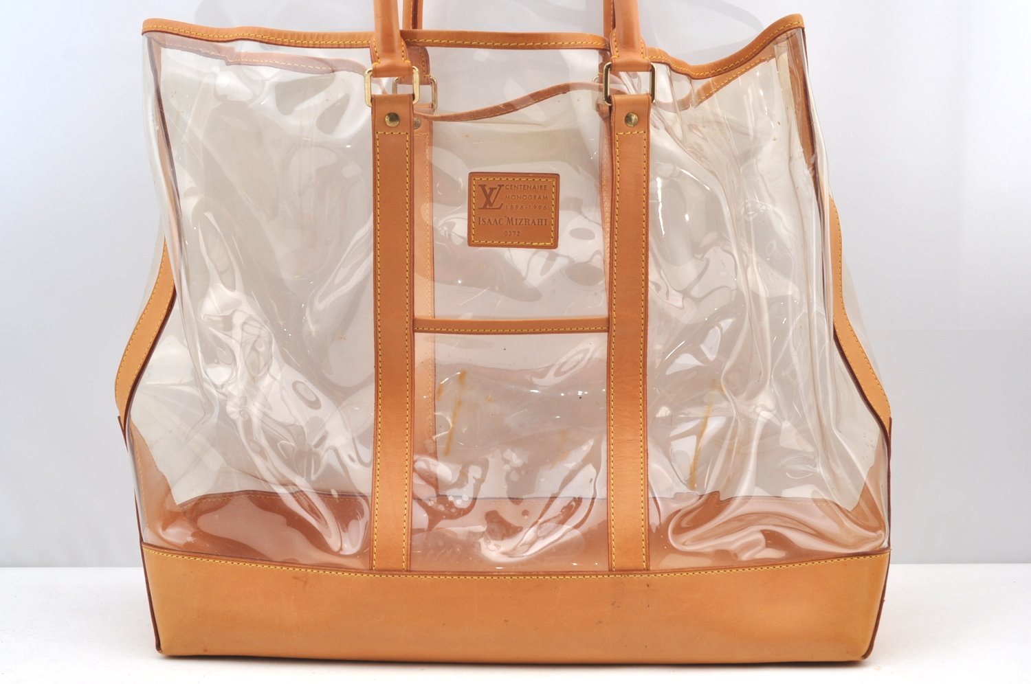 Auth Louis Vuitton Seven Designers Isaac Mizrahi Tote Bag M99027 Clear K8871