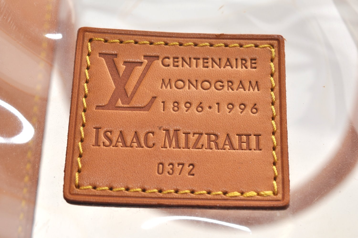 Auth Louis Vuitton Seven Designers Isaac Mizrahi Tote Bag M99027 Clear K8871