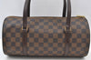 Authentic Louis Vuitton Damier Papillon 30 Hand Bag Purse N51303 LV K8872
