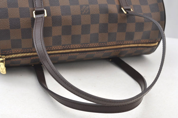 Authentic Louis Vuitton Damier Papillon 30 Hand Bag Purse N51303 LV K8872