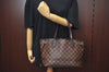 Authentic Louis Vuitton Damier Neverfull PM Shoulder Tote Bag N51109 LV K8873