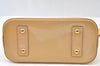 Authentic Louis Vuitton Vernis Alma BB 2Way Shoulder Hand Bag M90064 Beige K8875