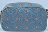 Authentic GUCCI GG Marmont Chain Shoulder Cross Body Bag Denim 447632 Blue K8880
