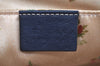 Authentic GUCCI GG Marmont Chain Shoulder Cross Body Bag Denim 447632 Blue K8880