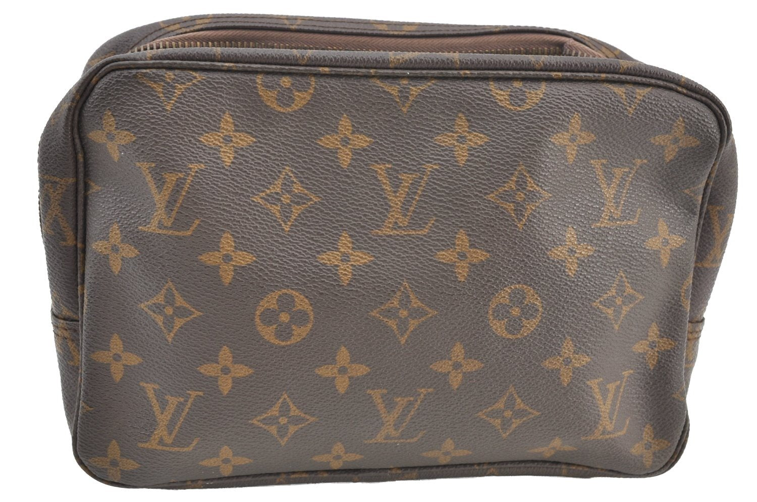 Auth Louis Vuitton Monogram Trousse Toilette 23 Clutch Bag M47524 Junk K8885