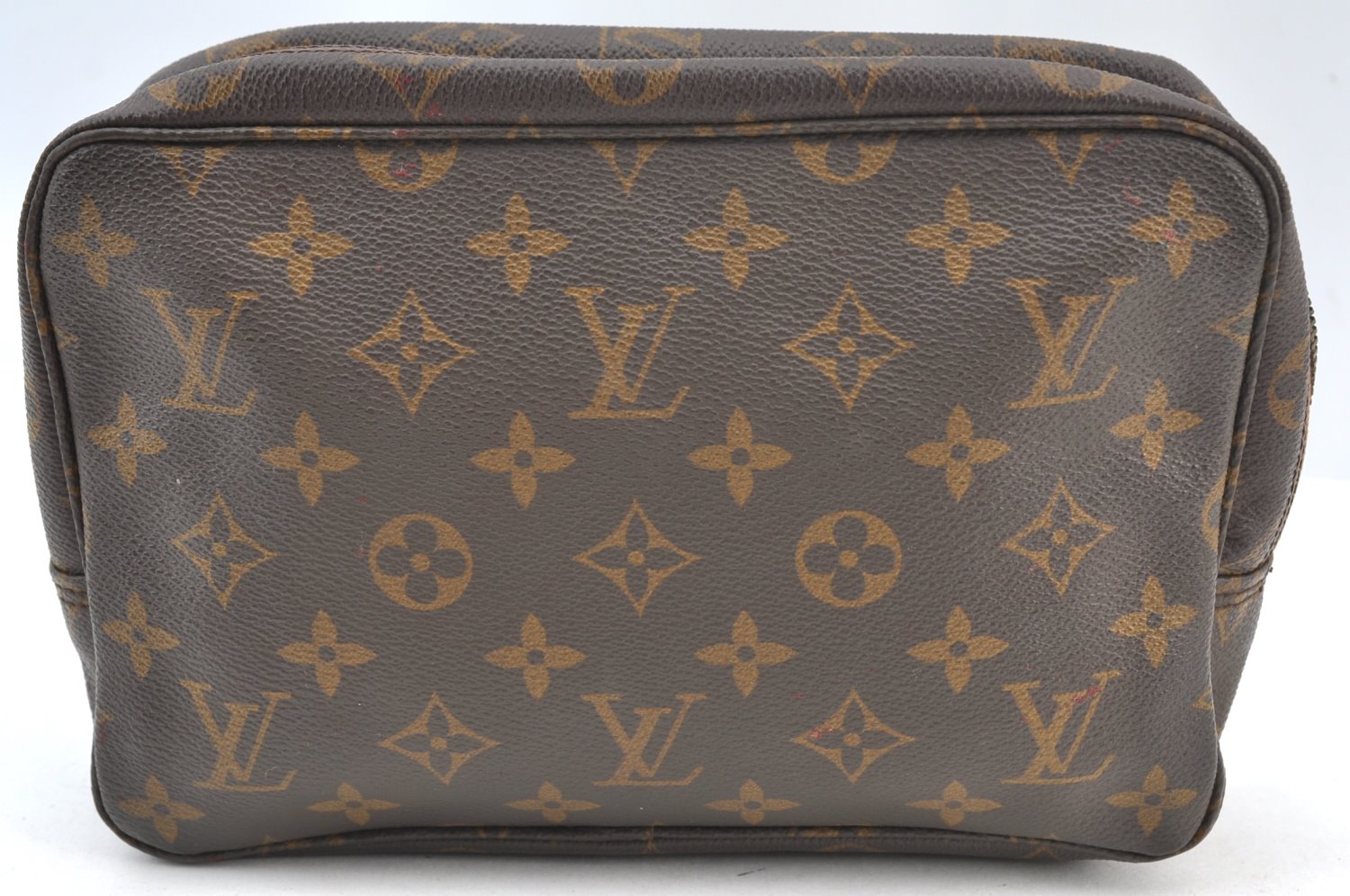 Auth Louis Vuitton Monogram Trousse Toilette 23 Clutch Bag M47524 Junk K8885