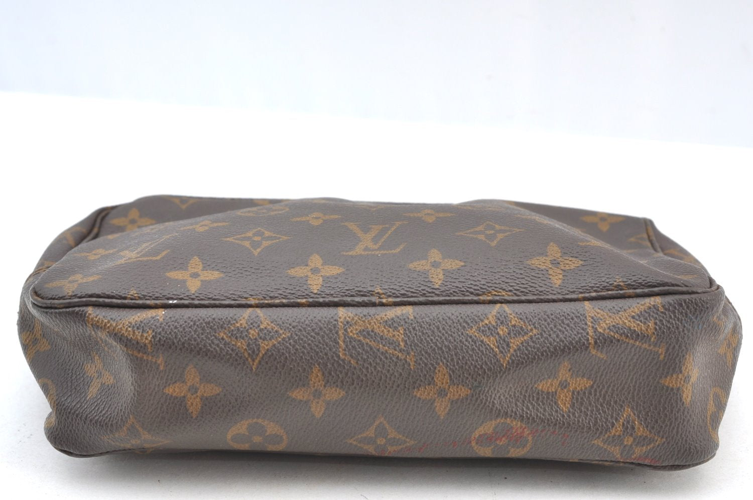 Auth Louis Vuitton Monogram Trousse Toilette 23 Clutch Bag M47524 Junk K8885